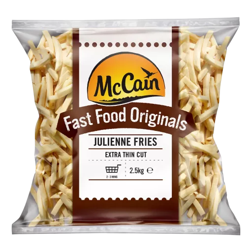 McCain Julienne Fries 4 x 2.5kg