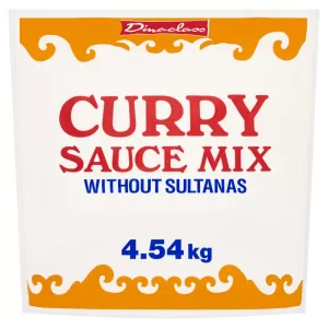 Dinaclass Curry Sauce Vegi - No Sultanas 1x4.54 Kg