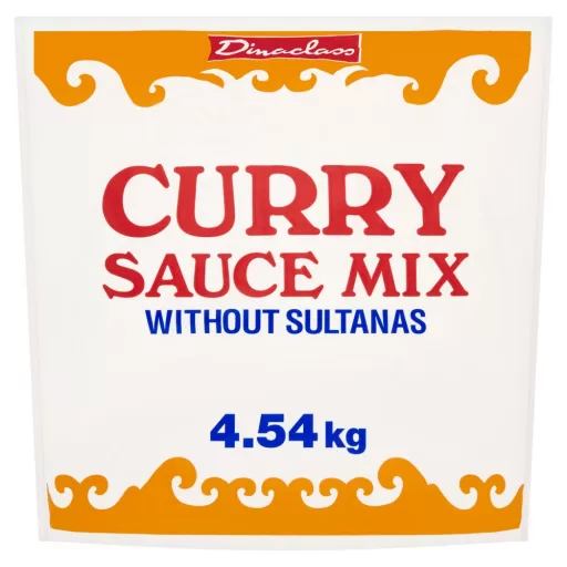Dinaclass Curry Sauce Vegi - No Sultanas 1x4.54 Kg