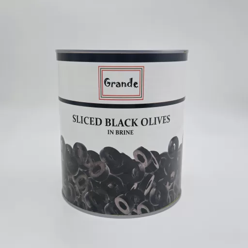 Grande Sliced Black Olives 3kg