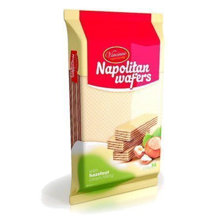 Napolitan Wafers Hazelnut