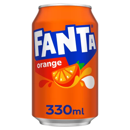 Fanta Orange Cans GB x 24