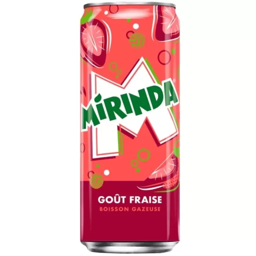 Mirinda Strawberry Cans 24 x 330ml
