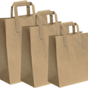 Brown Carrier Bag Handle
