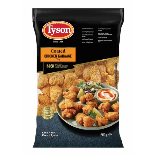 Tyson Coated Chicken Karaage 30g - Bag 600g